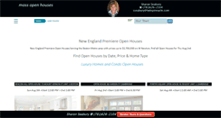 Desktop Screenshot of mass-open-houses.com